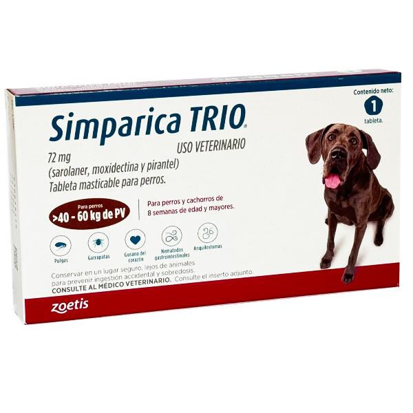 SIMPARICA TRIO 40-60 KG