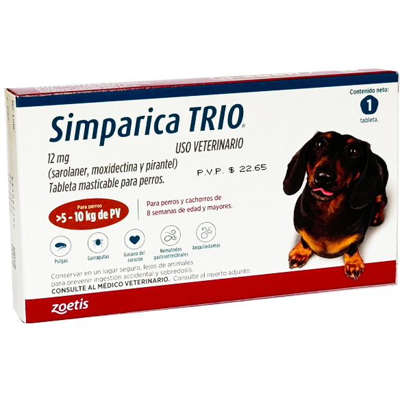 SIMPARICA TRIO 5-10 KG