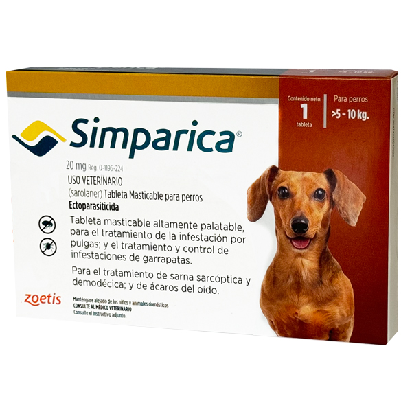 SIMPARICA 5-10 KG