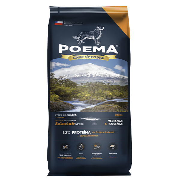POEMA CACHORRO SALMON - 3 KG